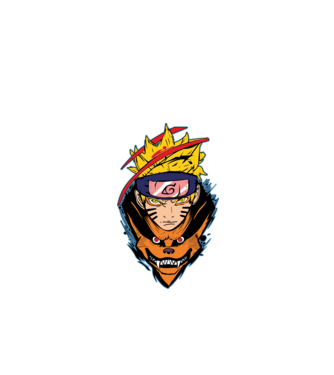Naruto minta türkiz pólón