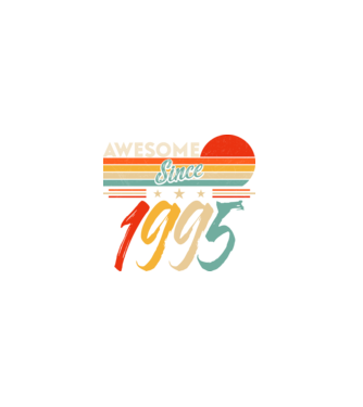 Awesome since 1983 minta fekete pólón