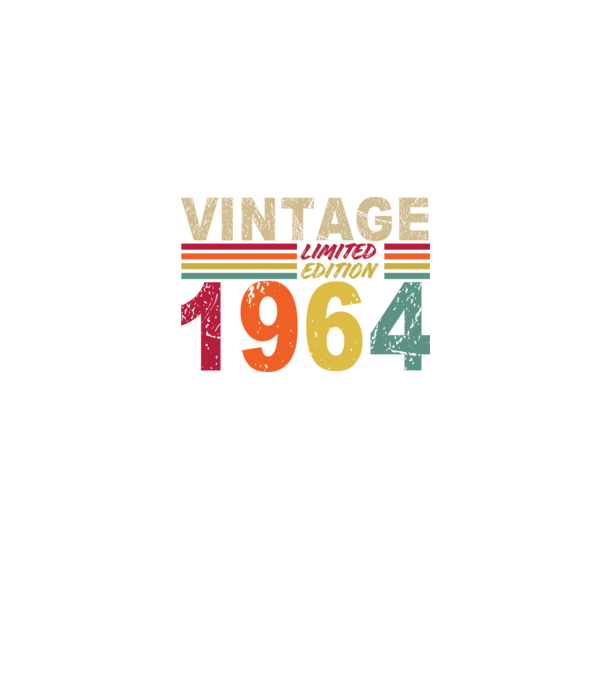 VINTAGE 1964 minta farmerkék pólón