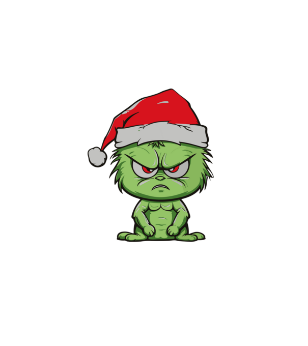 Angry christmas elf minta fehér pólón