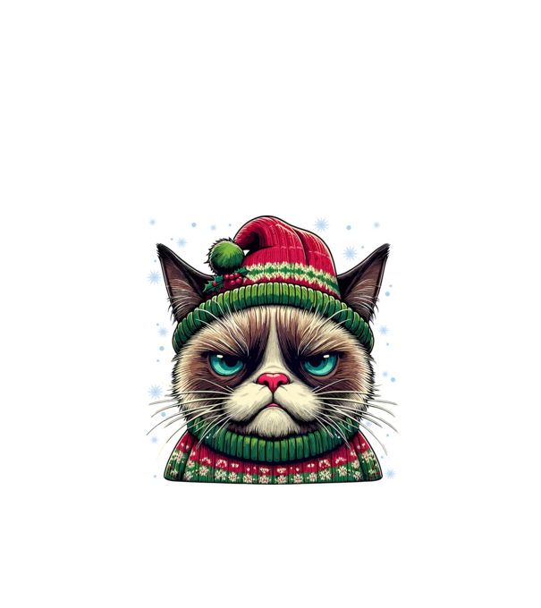 Grumpy Christmas minta fekete pólón