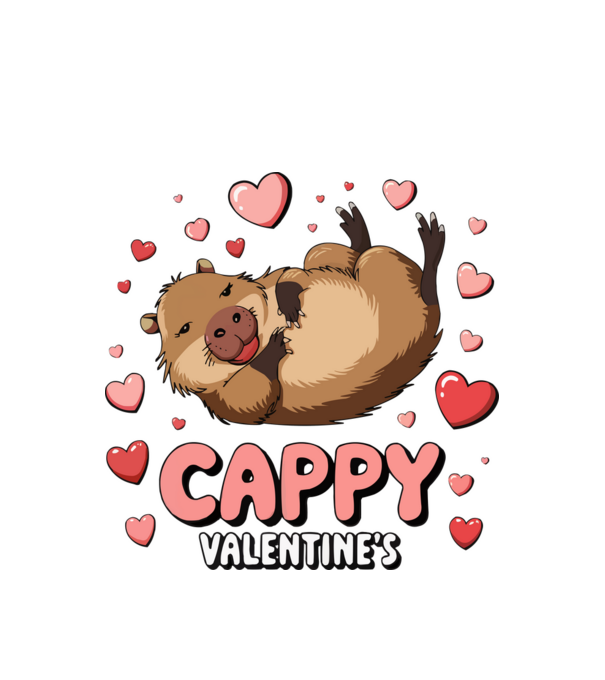 Cappy Valentine's minta fehér pólón