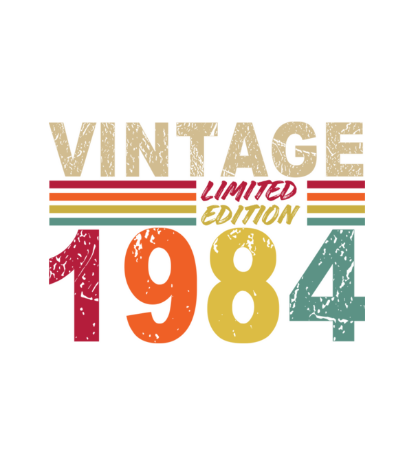 VINTAGE 1984 minta fehér pólón