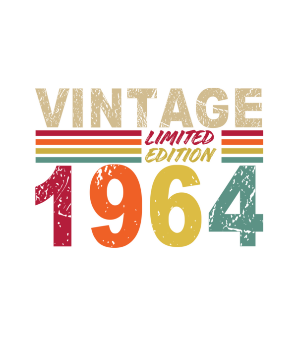 VINTAGE 1964 minta fehér pólón
