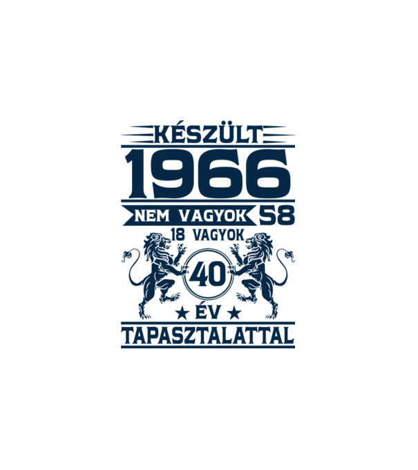 1966 minta fehér pólón
