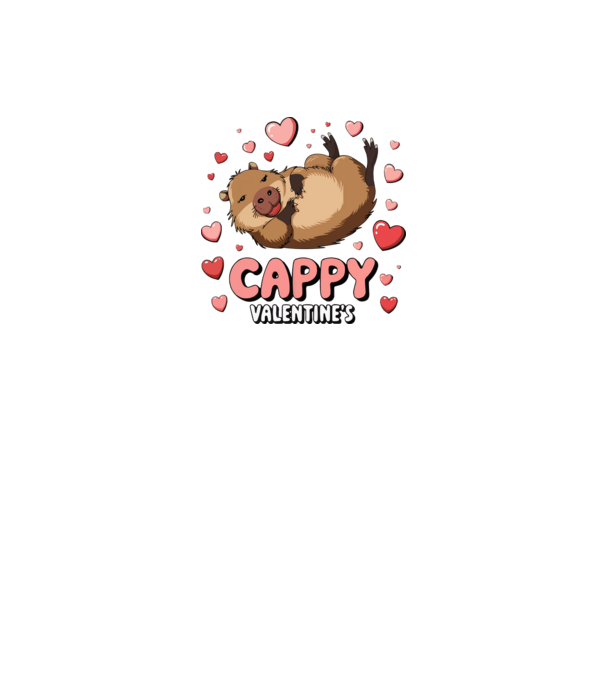 Cappy Valentine's minta piros pólón
