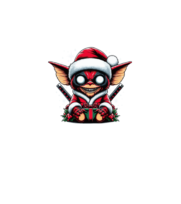 Gremlin minta zöld pólón