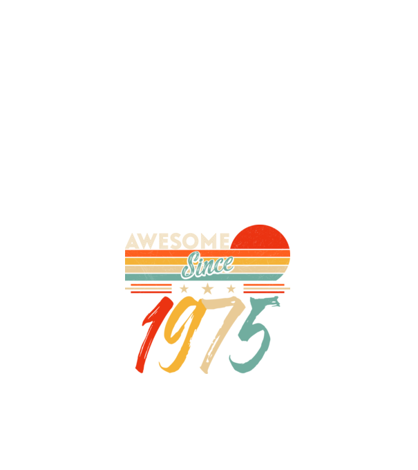 Awesome since 1973 minta fehér pólón