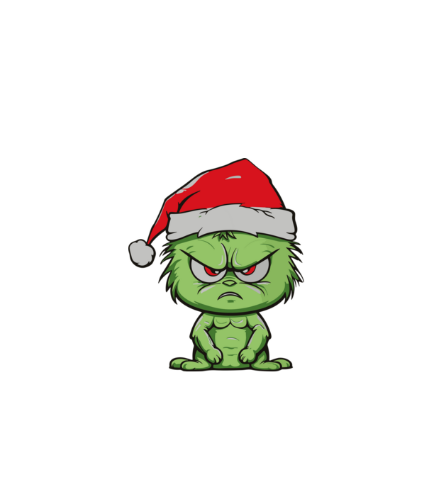 Angry christmas elf minta fehér pólón