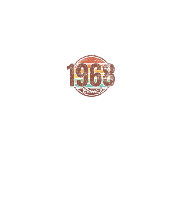 Classic 1968 minta homokszín pólón