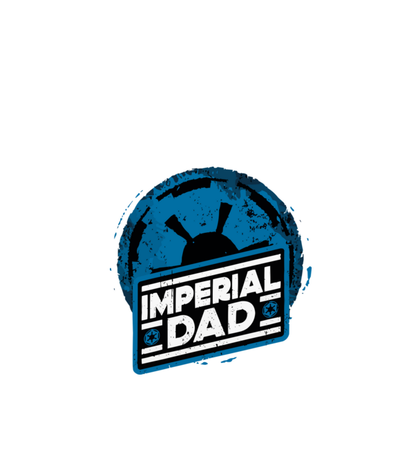 Imperial Dad minta fekete pólón