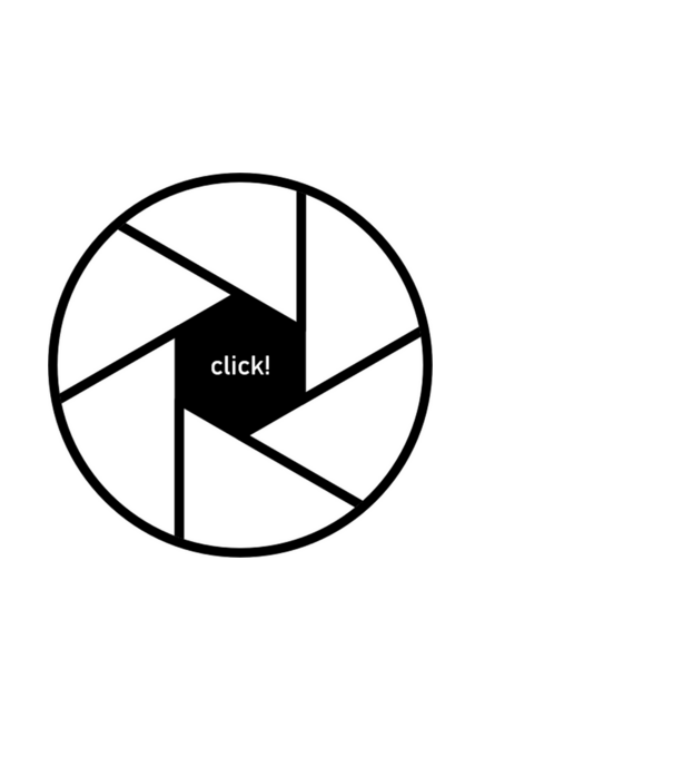 click! minta fekete pólón