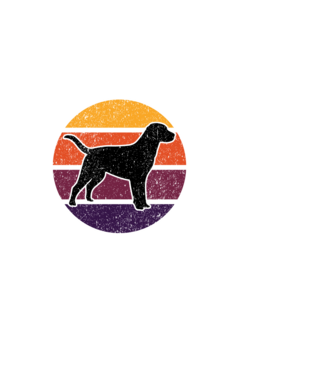 Life is better with dogs minta fekete pólón
