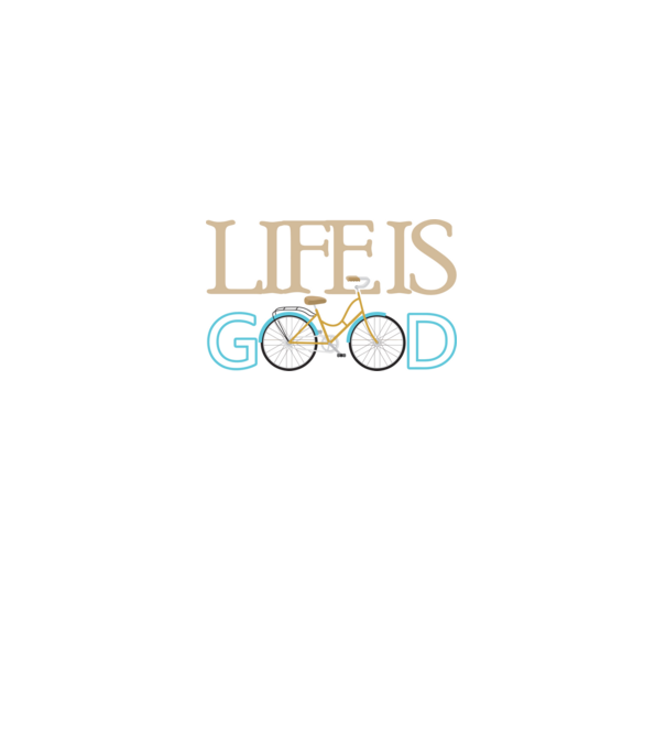 Life Is Good minta fehér pólón