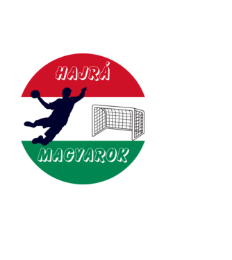 Férfi kézilabda, Hajrá magyarok, Kézilabdás minta fehér pólón