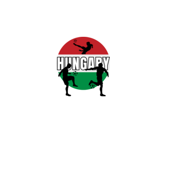 Hungary, magyar válogatott, Foci eb minta fehér pólón