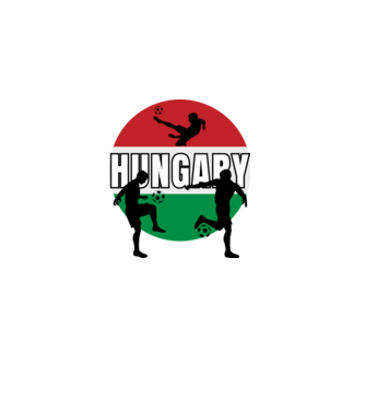 Hungary, magyar válogatott, Foci eb minta fehér pólón