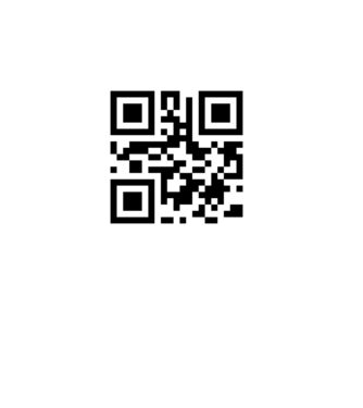 Vicces QR kód minta ˝Fuck you˝ üzenettel minta fekete pólón