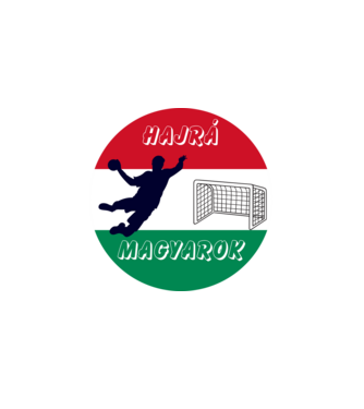 Férfi kézilabda, Hajrá magyarok, Kézilabdás minta fekete pólón