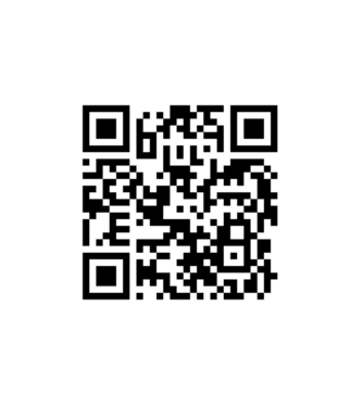 Vicces QR kód minta ˝Az éjjel soha nem érhet véget˝ üzenettel minta fehér pólón