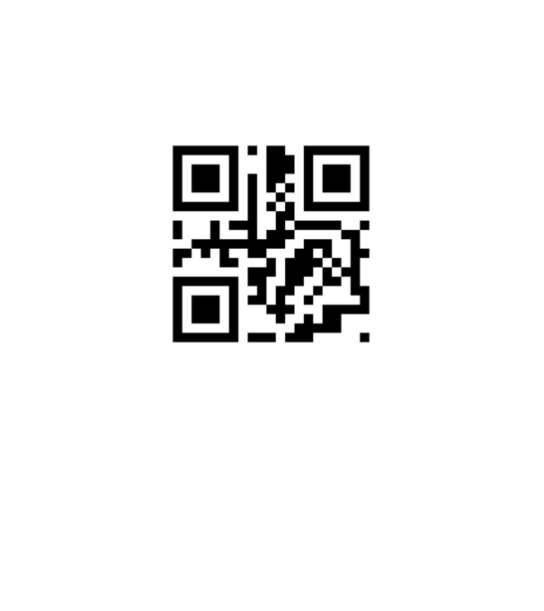 Vicces QR kód minta ˝Kapd be˝ üzenettel minta fekete pólón