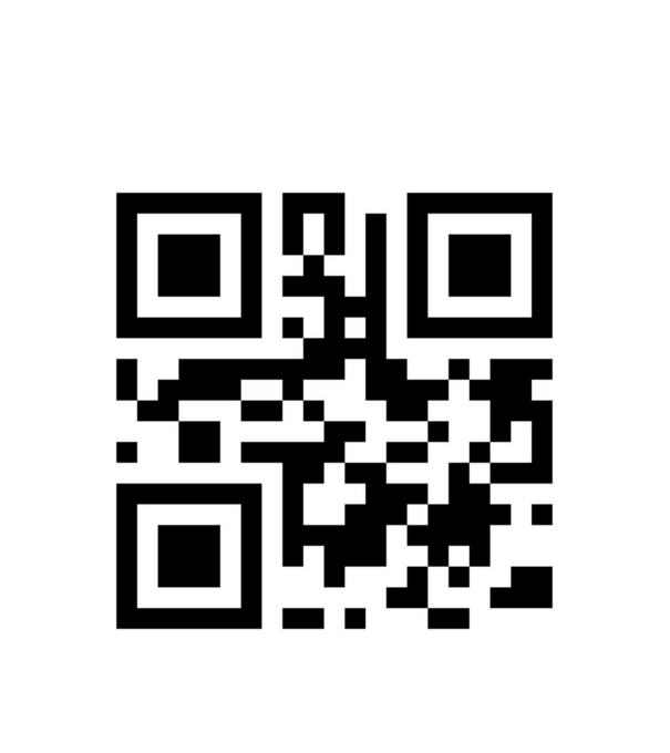 Vicces QR kód minta ˝Fuck you˝ üzenettel minta fehér pólón