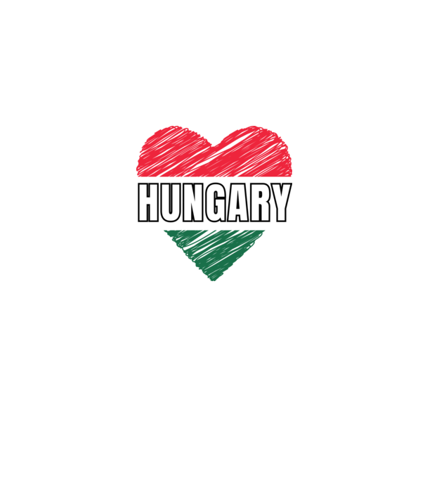 Hungary, Magyar szív, Hajrá Magyarok! minta farmerkék pólón