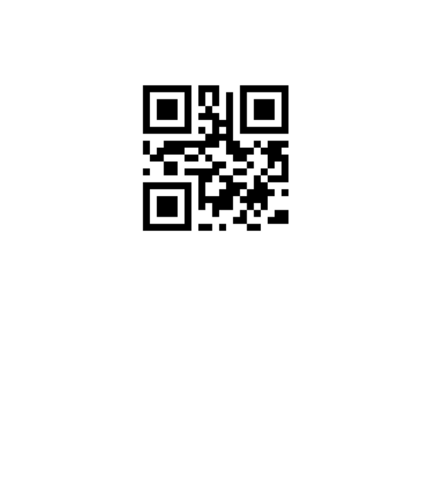 Vicces QR kód minta ˝Fuck you˝ üzenettel minta fekete pólón