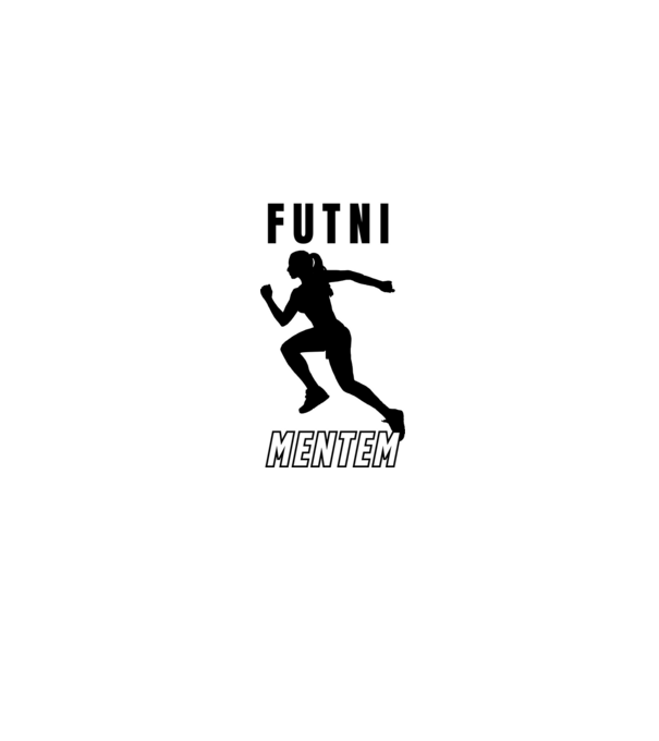 Futni mentem, futó minta nőknek minta homokszín pólón