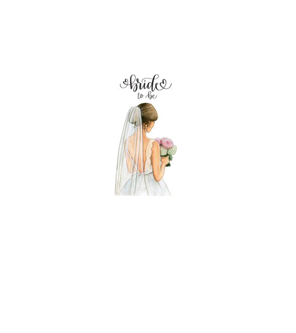 Menyasszonynak lenni, Bride to be minta fehér pólón