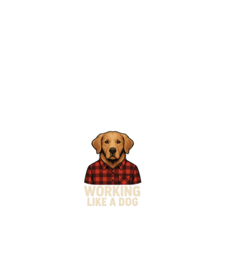 DOG minta fehér pólón