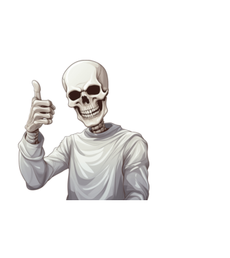 Like minta világoskék pólón