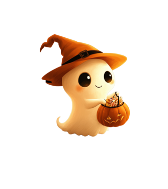 Halloween minta homokszín pólón