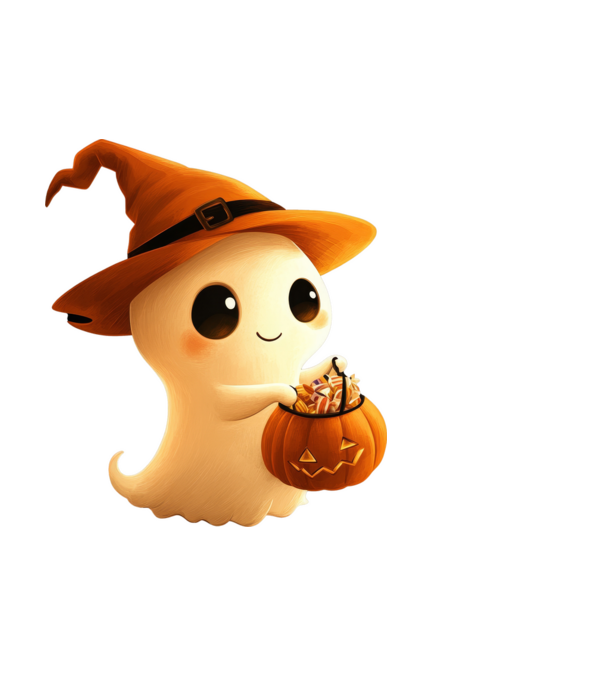 Halloween minta fehér pólón