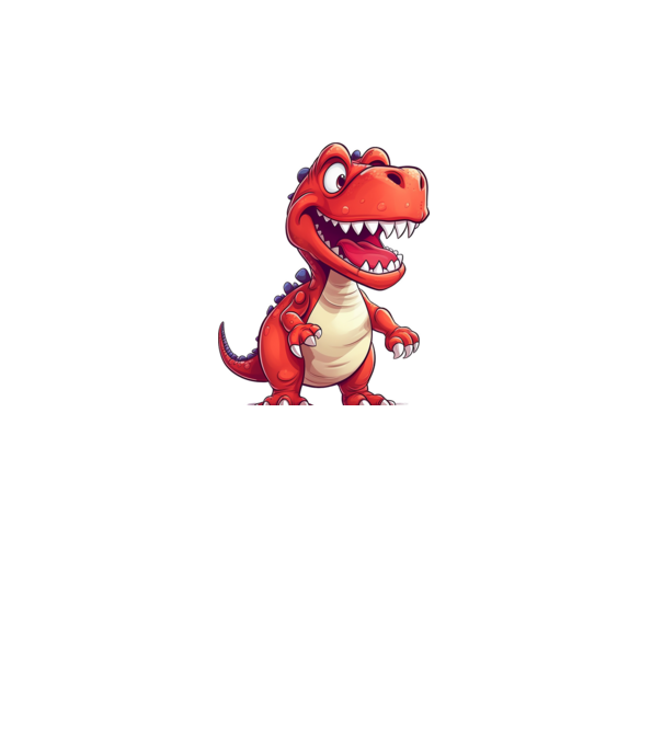 Dino minta fehér pólón