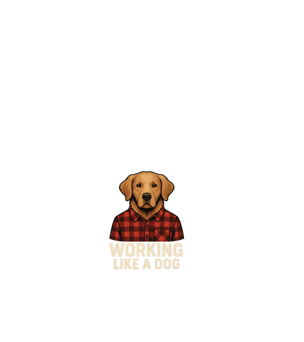 DOG minta fehér pólón