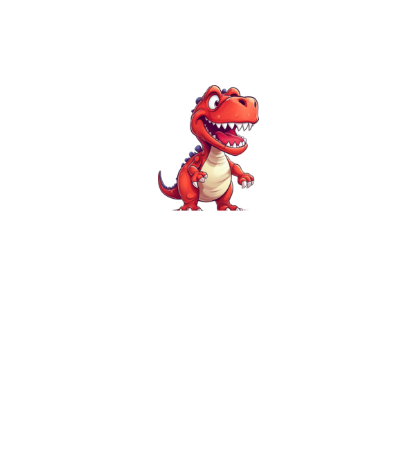 Dino minta királykék pólón