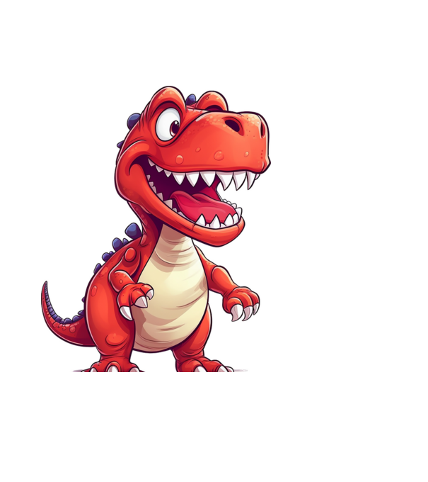 Dino minta világoskék pólón