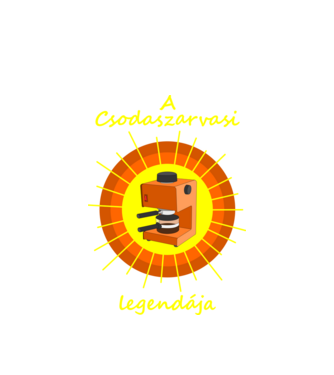 A csodaszarvasi legendája minta fehér pólón