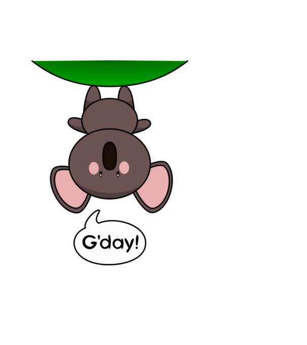 G'day - Aranyos Koala Ausztráliából minta fekete pólón