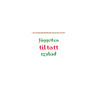 Népszabadság 1 minta khaki pólón