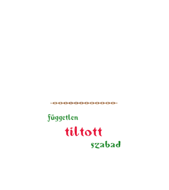 Népszabadság 2 minta fehér pólón