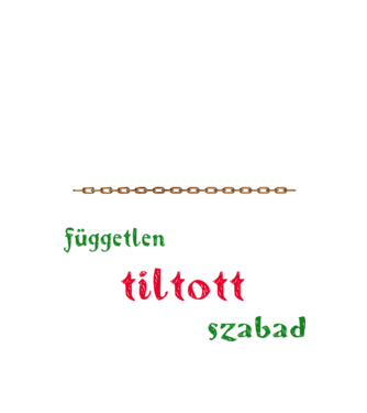 Népszabadság 2 minta fekete pólón