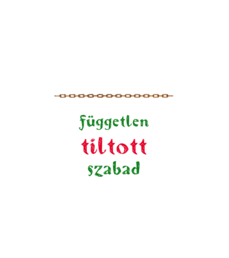 Népszabadság 1 minta fehér pólón