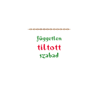 Népszabadság 1 minta türkiz pólón