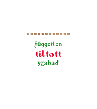 Népszabadság 1 minta fekete pólón