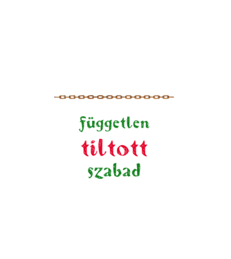 Népszabadság 1 minta fekete pólón
