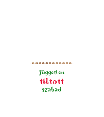 Népszabadság 1 minta fehér pólón