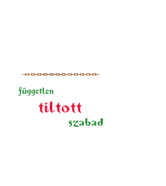 Népszabadság 2 minta fekete pólón