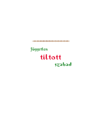 Népszabadság 2 minta homokszín pólón